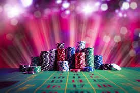 Live dealer at sgp 45 blackjack table with orange trim and dealer interface